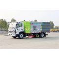 Caminhão de varredura para lavar rua pode ser usado como uma varredura para a operação de varredura de estrada e sucção de poeira e também pode ser usado